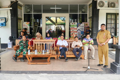 Plt Kabid Pemuda Dan Olahraga Taufiq Wahyudisyah Buka Volly Ball Faskho Cup