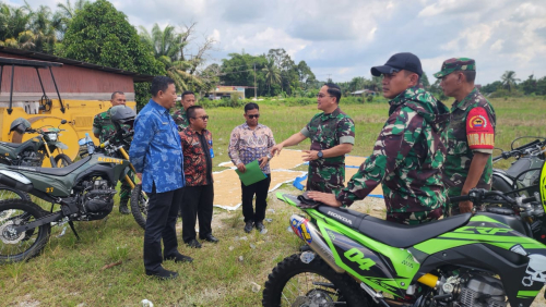 Wakil Koordinator Satgas Swasembada Pangan Wilayah Riau Tinjau Persawahan di Kampar