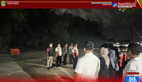 Razia 24 Jam Nonstop di Rohul, Ratusan Truk dan Mobil Terjaring