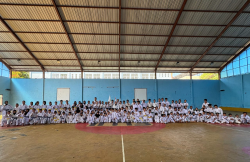 134 Karateka Ikuti UKT, Inkanas Kampar Mantapkan Langkah Menuju Prestasi Nasional