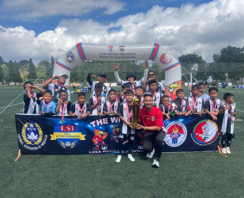 EBR Kampar Junior U-10 Harumkan Nama Riau, Raih Juara Dua Nasional di Lembang, Jawa Barat