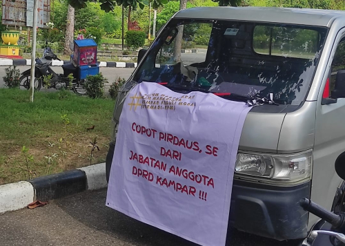 Gelar Aksi Mahasiswa Desak BK Beri Sanksi Oknum Dewan F, DPRD Kampar Teken Komitmen Penanganan Etik