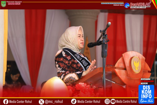 Gebyar PAUD dan Lomba Membatik Rohul, Bunda PAUD Ajak Anak-anak Belajar dengan Gembira dan Kreatif