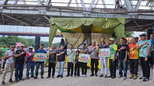 Helmi Plt Kadisdikpora Kampar Soroti Potensi Wisata, Pacu Sampan Dragon Boat HUT Kampar Ditutup Meriah