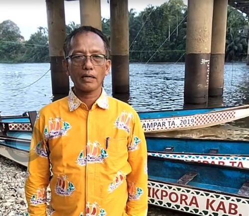 Helmi Ajak Warga Hadiri Pacu Sampan Pulau Lawas, Semarak HUT Kampar