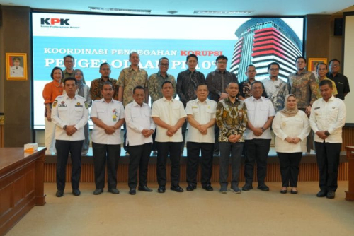 Perjuangkan Hak Daerah, Bupati H. Bistamam Ikuti Rapat Evaluasi PI 10 Bersama KPK RI