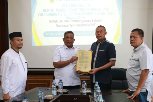 Langkah Inspiratif Kades Sontang, Hibahkan 20 Hektare Tanah ke Pemkab Rohul untuk Dukung Pembangunan dan Pendidikan