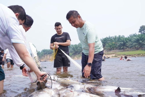 Bukan Sekadar Tangkap Ikan, Mancokau di Tanjung Belit Jadi Bukti Masyarakat Kampar Jaga Alam