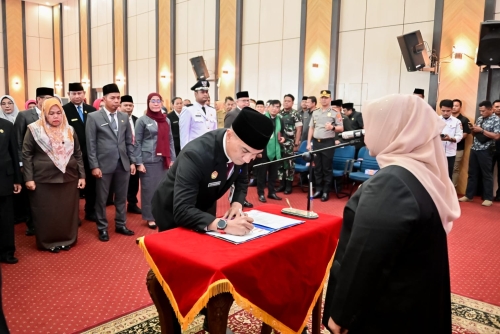 41 Pejabat di Bengkalis Dilantik, Ini Daftar Nama dan Jabatannya