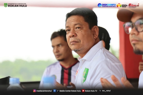 40 Tim SLTA se Rohul Adu Gengsi, Wabup Syafaruddin Poti Bidik Bibit Muda Sepak Bola