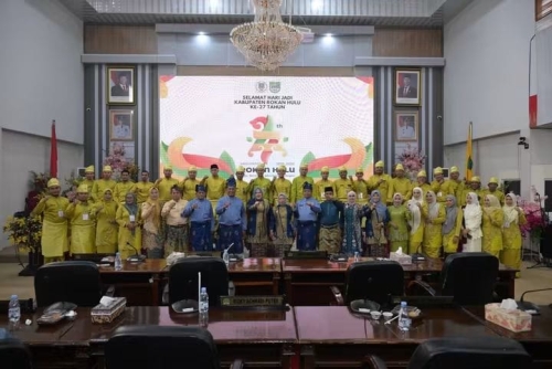 HUT ke-27 Rohul, DPRD Gelar Paripurna, Sinergi Diharapkan Berbuah Pembangunan Nyata
