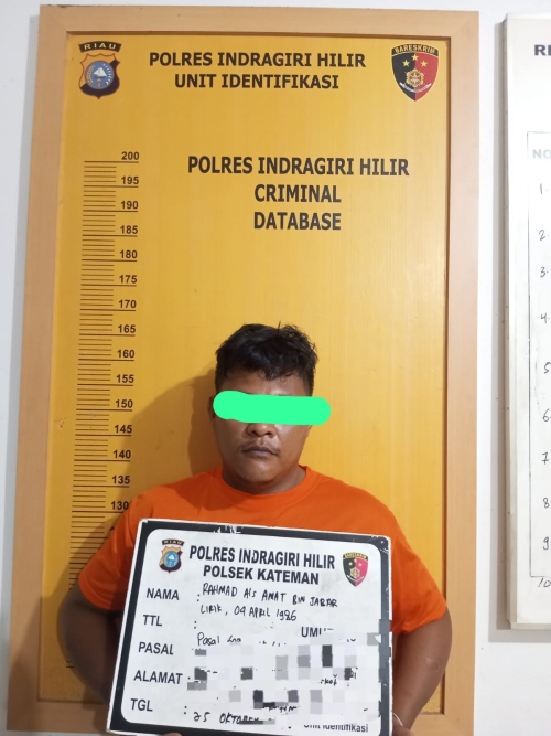 Polsek Kateman Tak Mau Berhenti di Pemain Bawah! Pengembangan Kasus Berbuah Temuan 2 Kg diduga Sabu