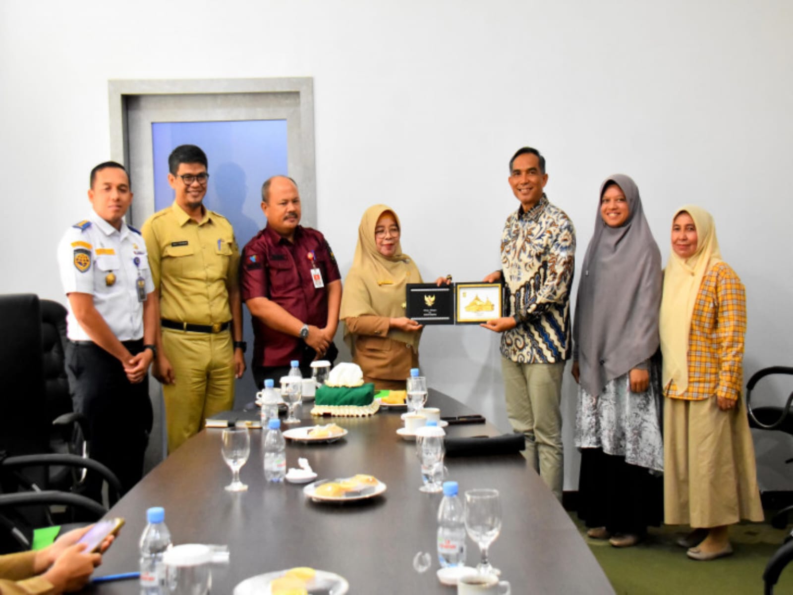 Pj Sekda Kampar Ramlah Sambut Kunjungan Kerja Sekda Solok