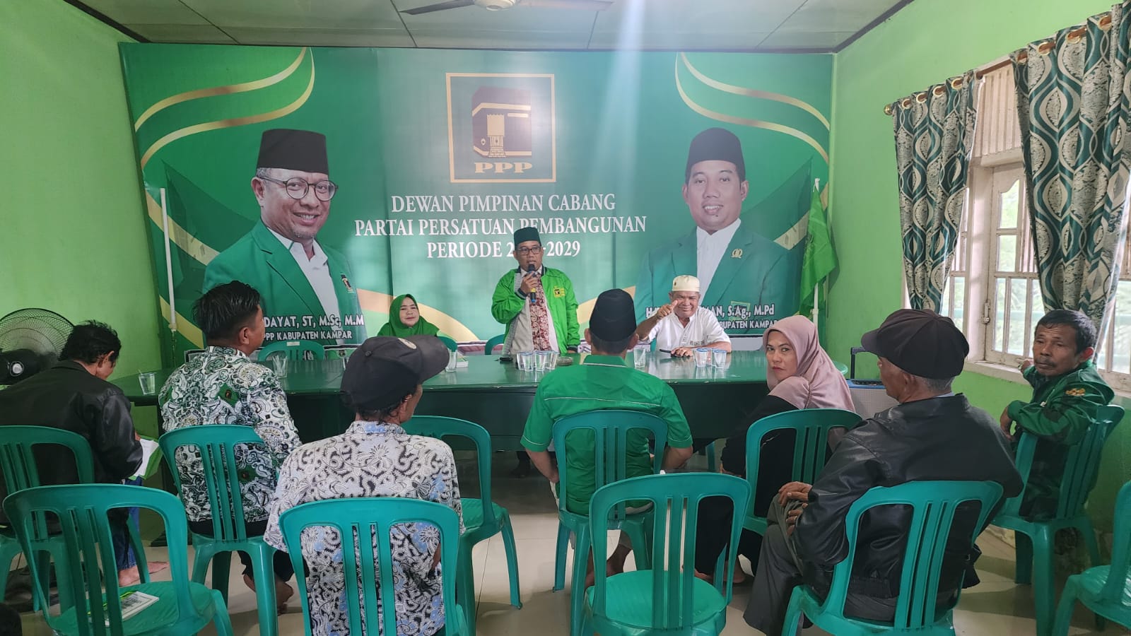 Harlah ke-52, PPP Kampar Gelar Doa dan Makan Bersama