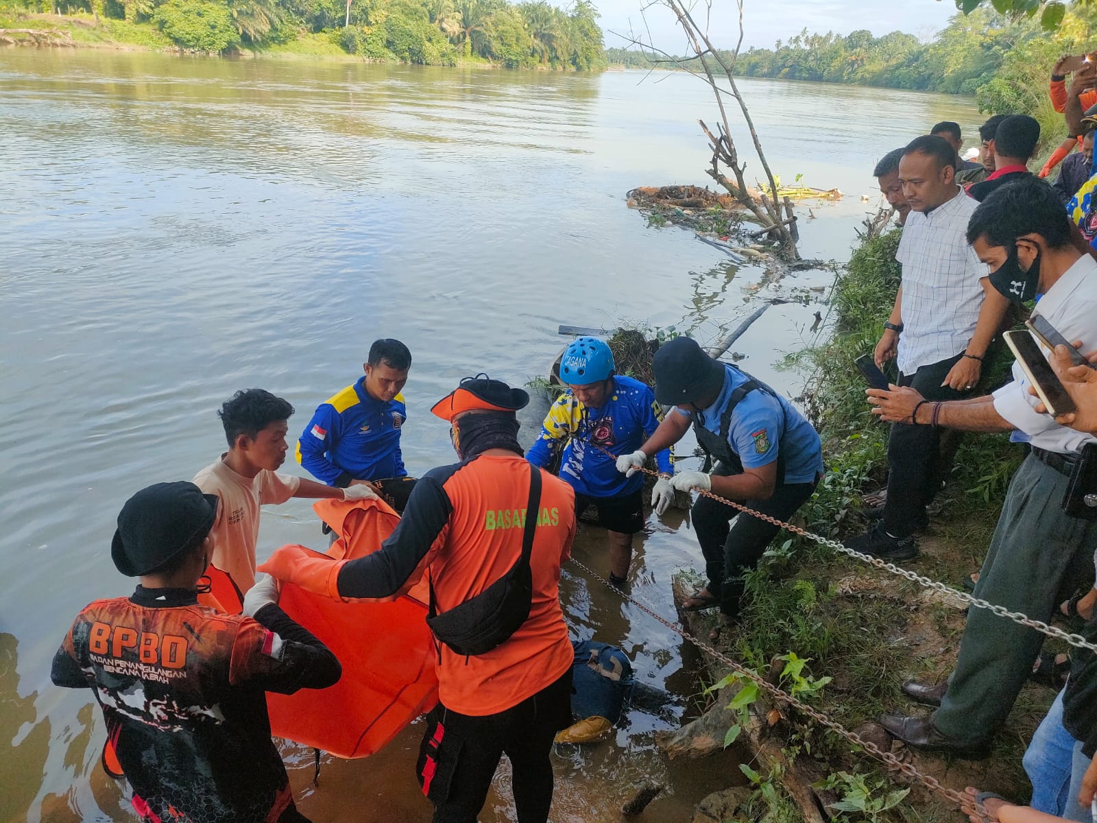 Hilang Tiga Hari di Sungai Kampar, Pria 62 Tahun Ditemukan Tak Bernyawa