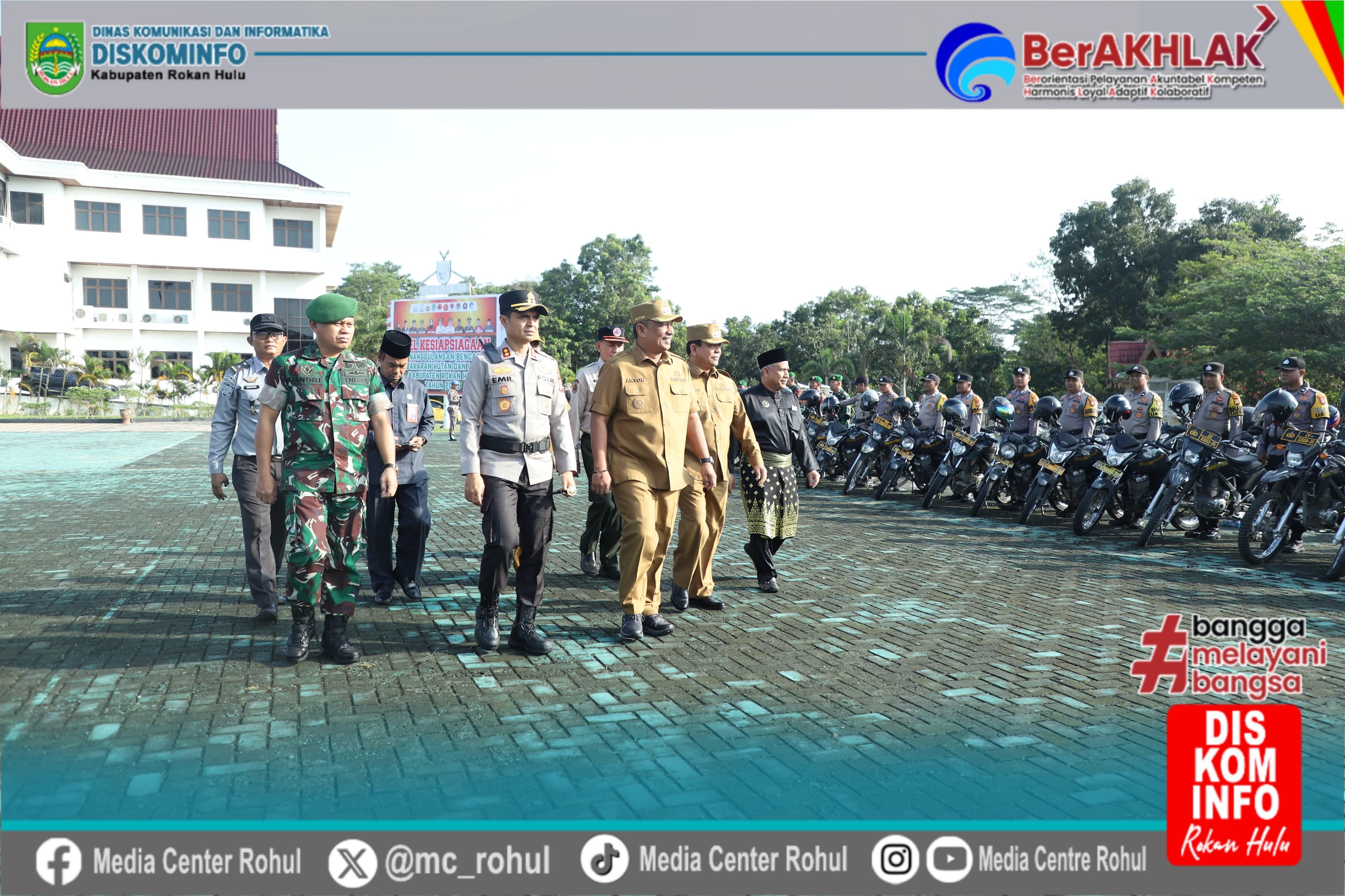 Riau Terancam Karhutla, Bupati Rohul Anton Gerak Cepat Tetapkan Status Siaga