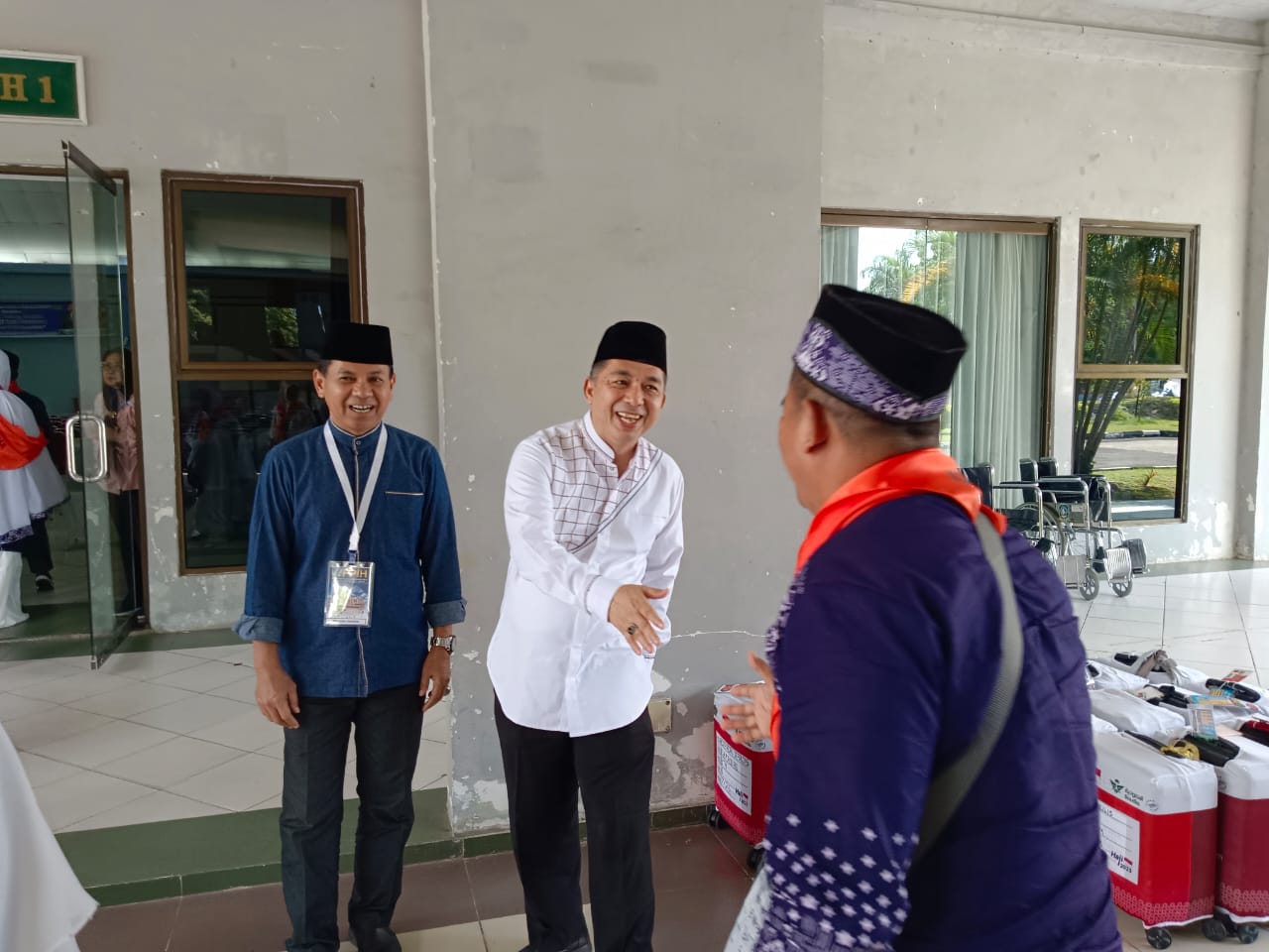 590 JCH Kampar Sudah Berada Di Madinah, Saat Ini Sedang Melaksanakan Ibadah Arbain