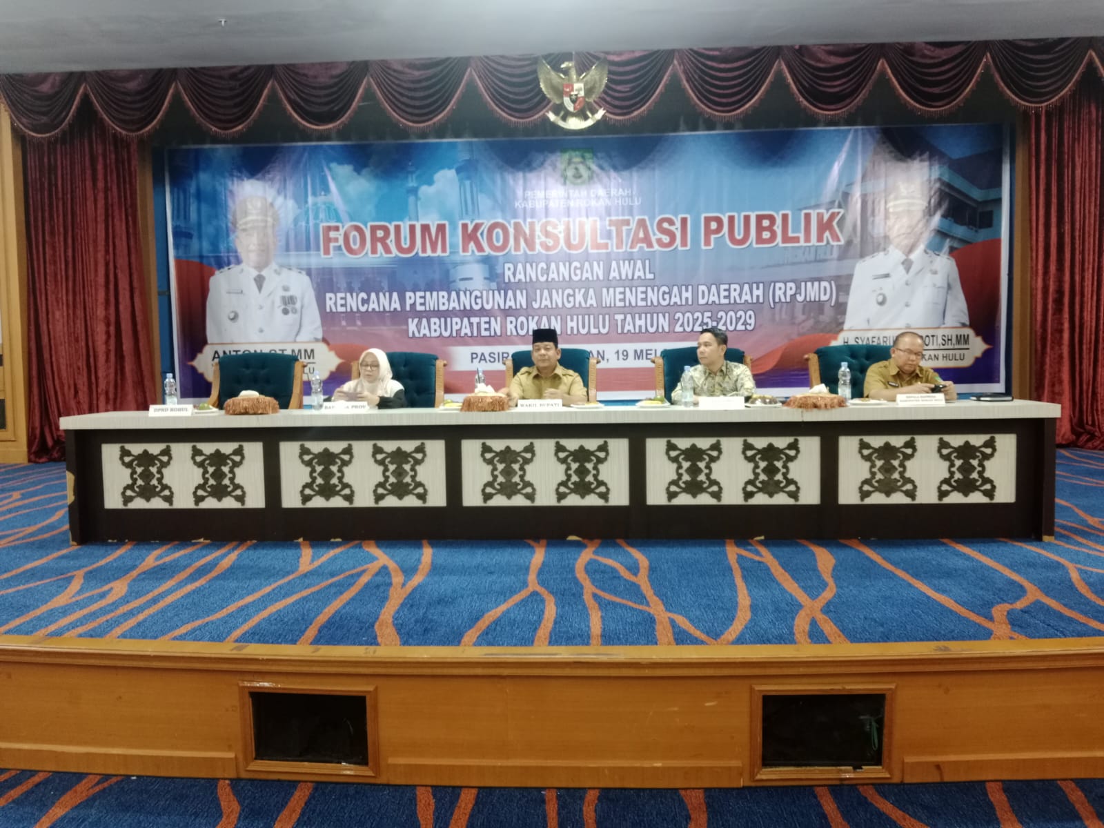 Pemkab Rokan Hulu Gelar Forum Konsultasi Publik RPJMD 2025  2029