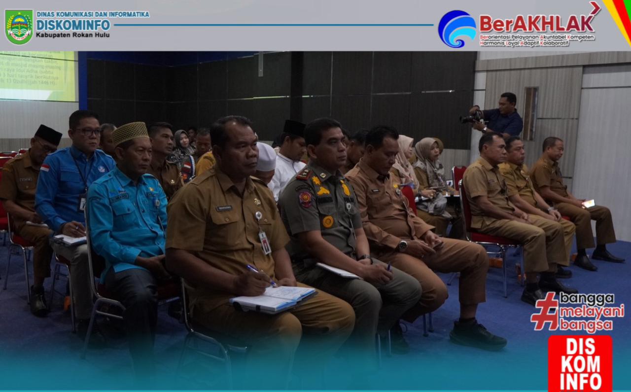 Wabup Syafaruddin Poti Pimpin Rapat Teknis Persiapan Idul Adha 1446 H