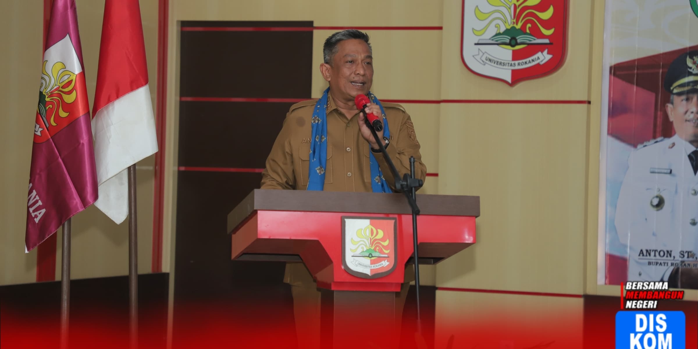 Pemkab Rokan Hulu Teken MoU dengan Universitas Rokania dan Resmikan Gedung Perpustakaan Baru