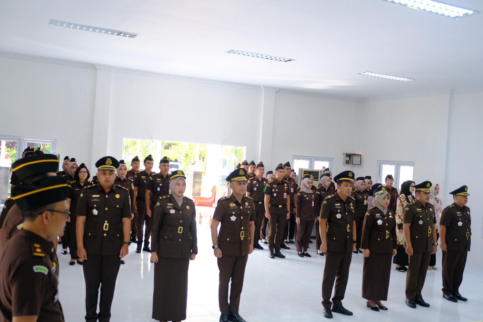 Rotasi Pejabat, Kajari Kampar Lantik Sejumlah Kasi Baru