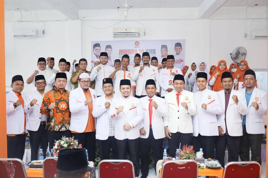 Berlangsung Sederhana, DPD PKS Kampar Resmi Dilantik