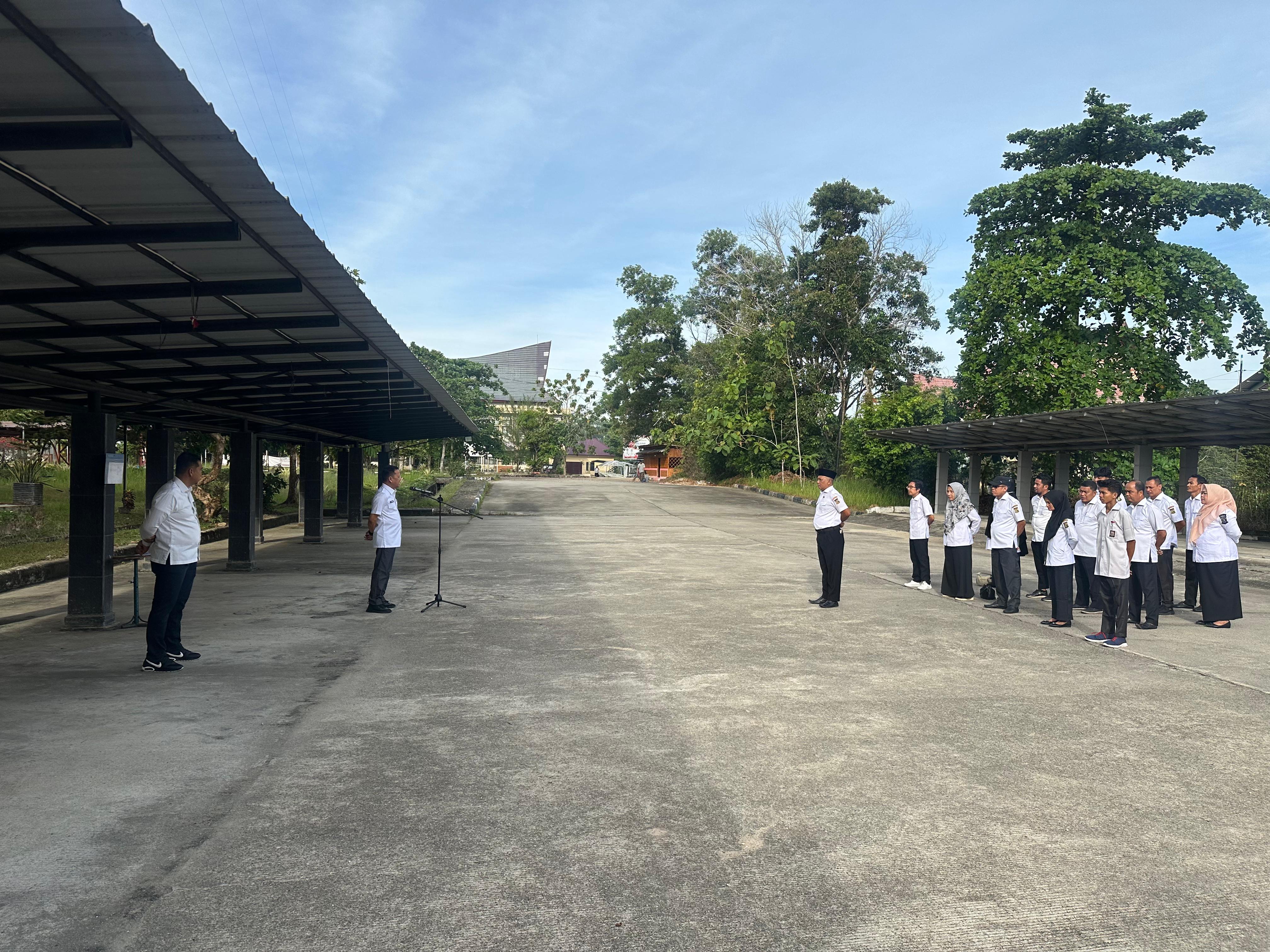 Apel Pagi di Bappeda Sekda Hambali Sorot Percepatan Penandatanganan Dokumen Pelaksanaan Anggaran