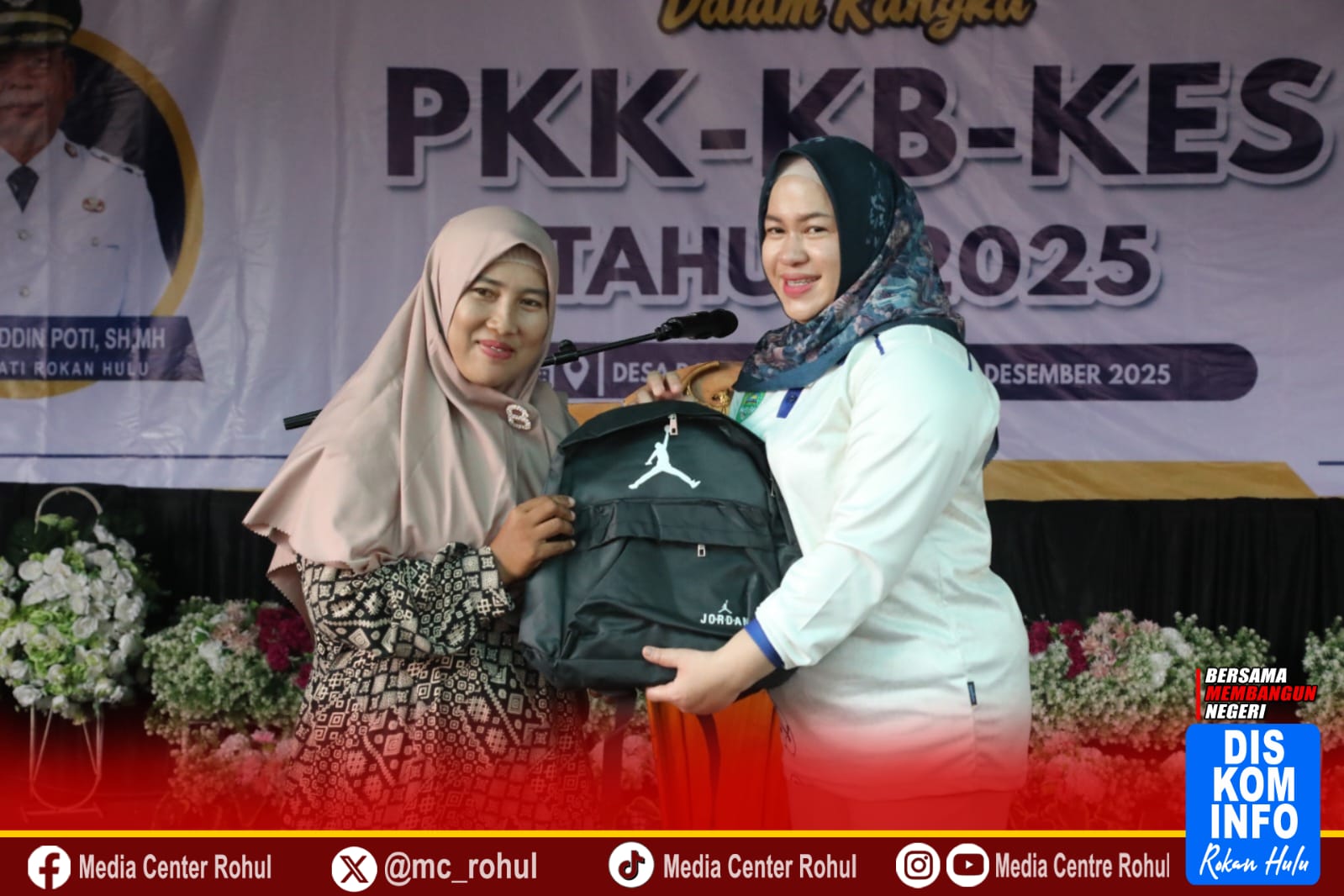 Wujudkan Keluarga Berkualitas, PKK Rohul Gelar Pelayanan KB Gratis PKK KB Kes 2025