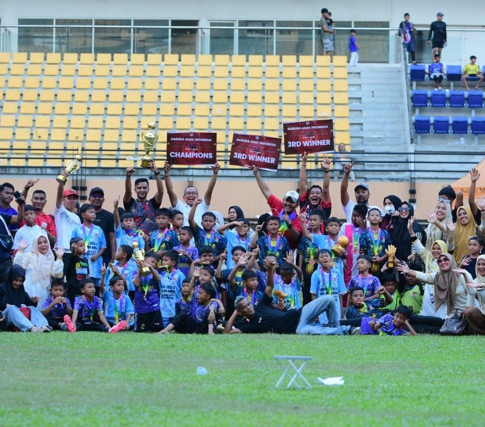 Tobuan Tanah Junior Tak Terbendung, Kampar Junior FA Sabet Juara di GAI Riau 2026
