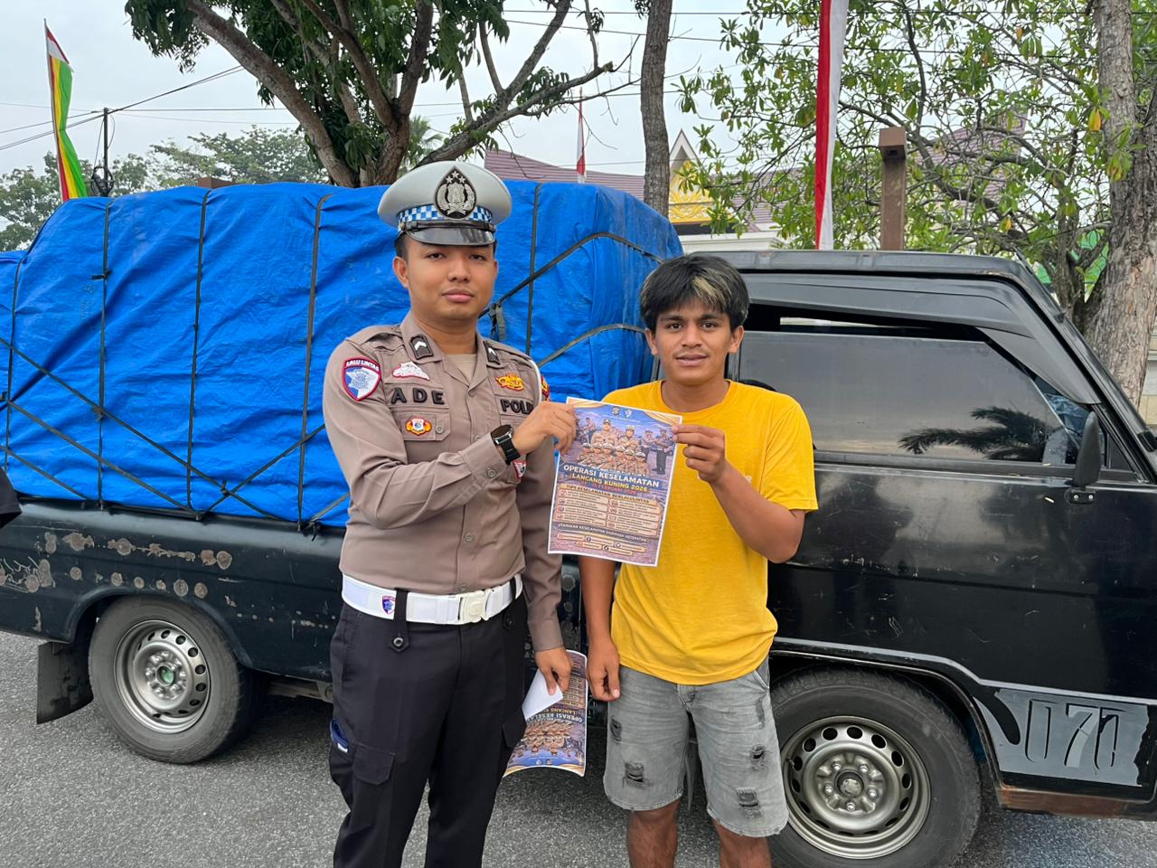 Satlantas Polres Kampar Gencarkan Sosialisasi Operasi Keselamatan 2026