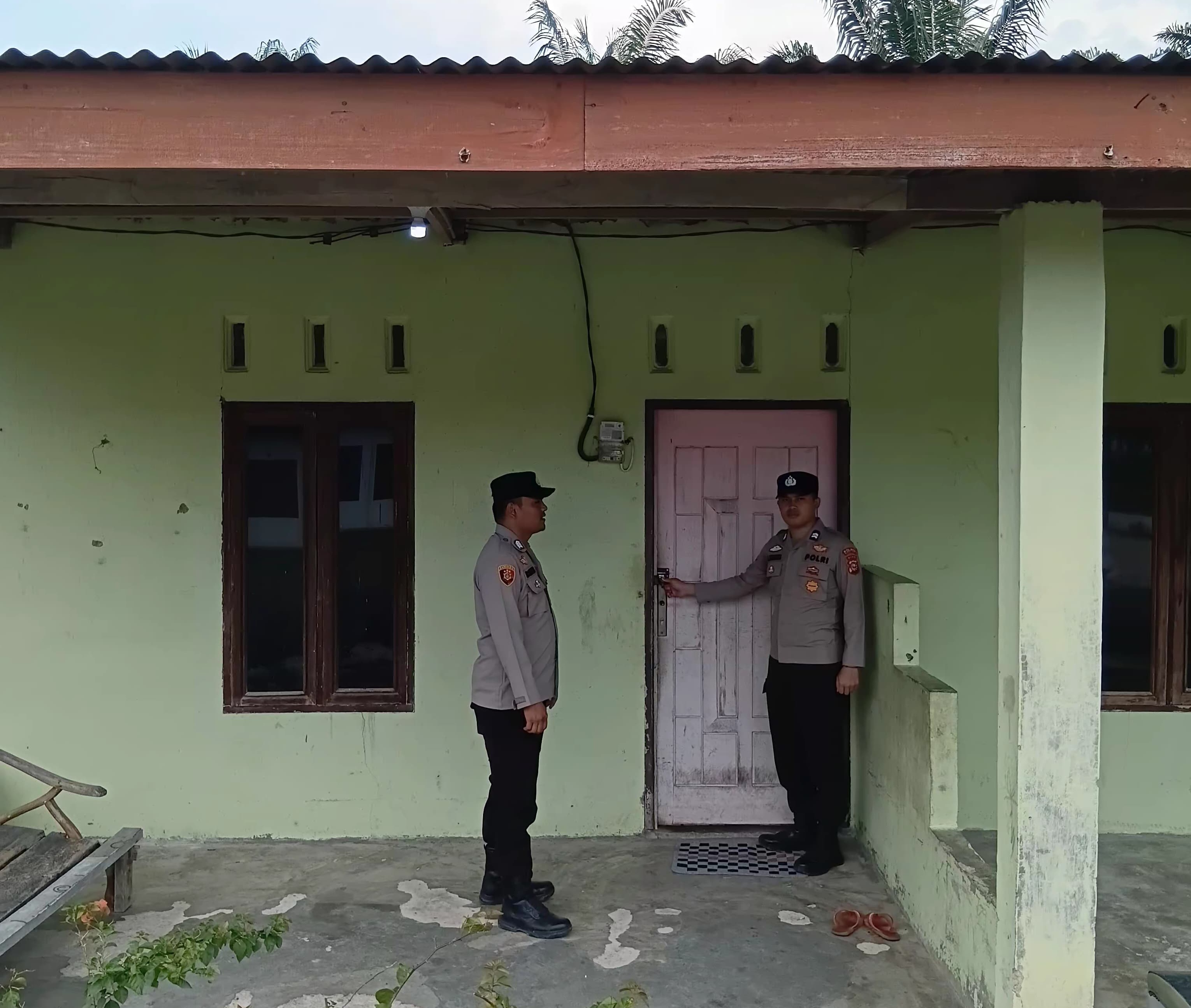 Mudik Lebaran, Polsek Bonai Darussalam Intensifkan Pengawasan Rumah Kosong