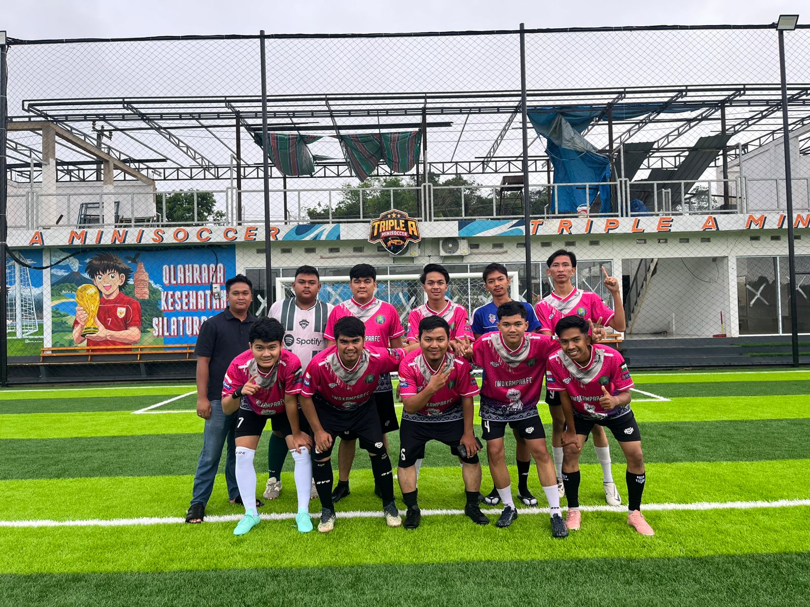 Gandeng PKS Muda, IWO Kampar FC Bungkam Bank Syariah Berkah FC di Laga Persahabatan