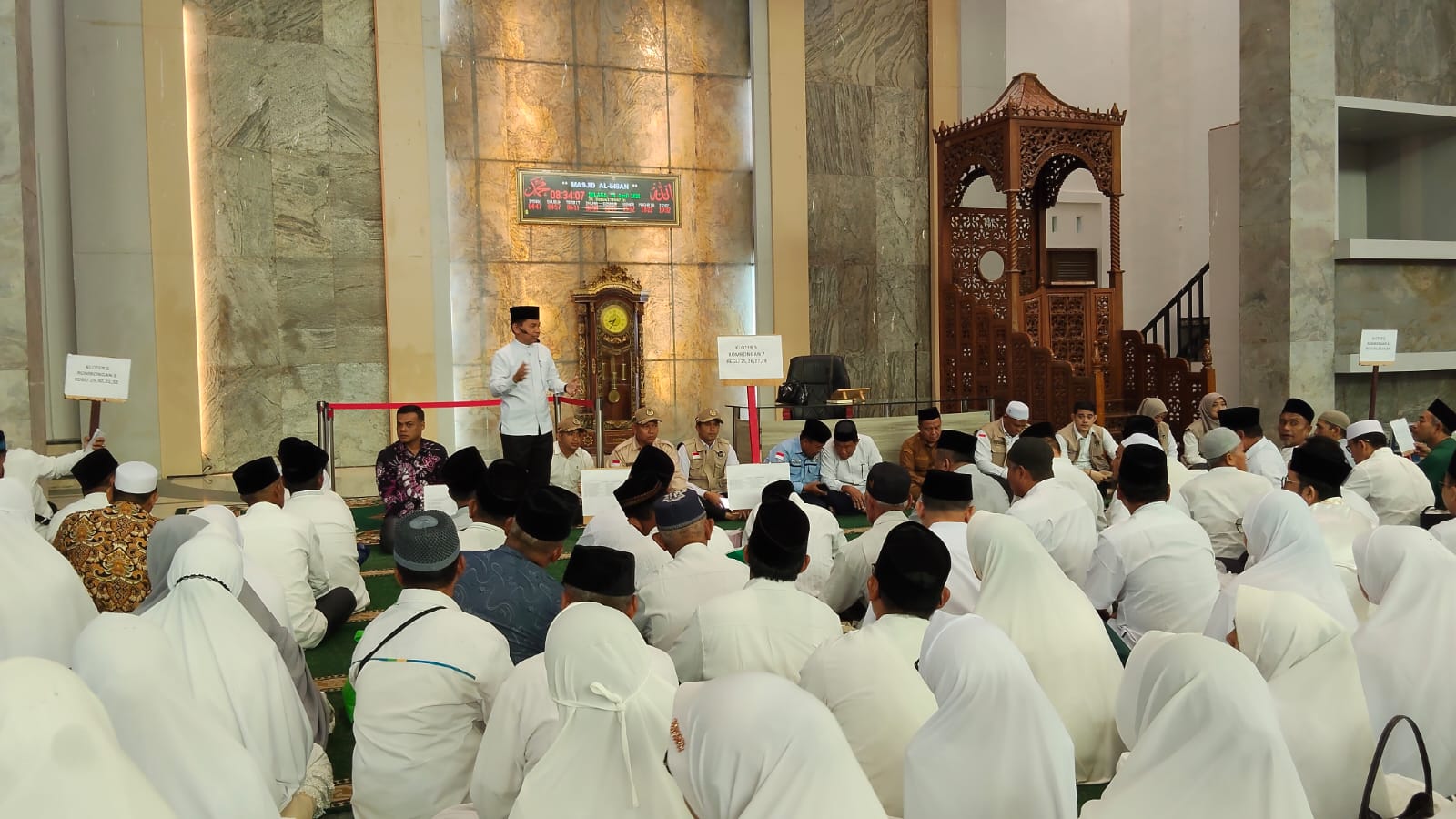Manasik Haji Kampar 1447 H Diikuti 452 Jemaah, Tekankan Pemahaman Ibadah