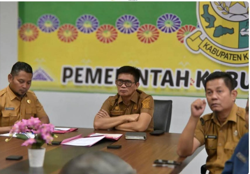 Pemkab Kampar Ikuti Rakor Pengendalian Inflasi dan Evaluasi Program Strategis Nasional