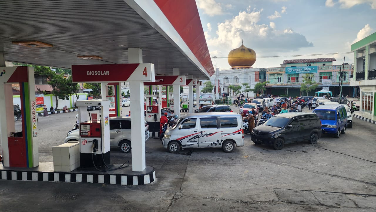 SPBU Bangkinang Kota Alami Kekosongan BBM Selama 2 Hari, Ternyata Ini Penyebabnya