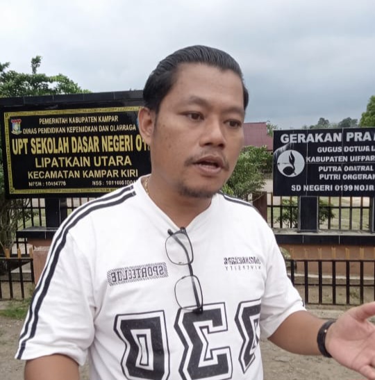 Kekurangan Kelas dan Gedung Nyaris Ambruk, SDN 019 Lipat Kain Utara Terancam Keselamatan Siswa