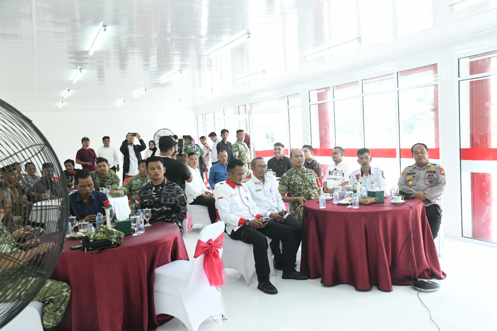 Ikuti Peresmian 1.061 KDKMP oleh Presiden, Pemkab dan Kodim 0303 Bengkalis Siap Kawal Ekonomi Desa
