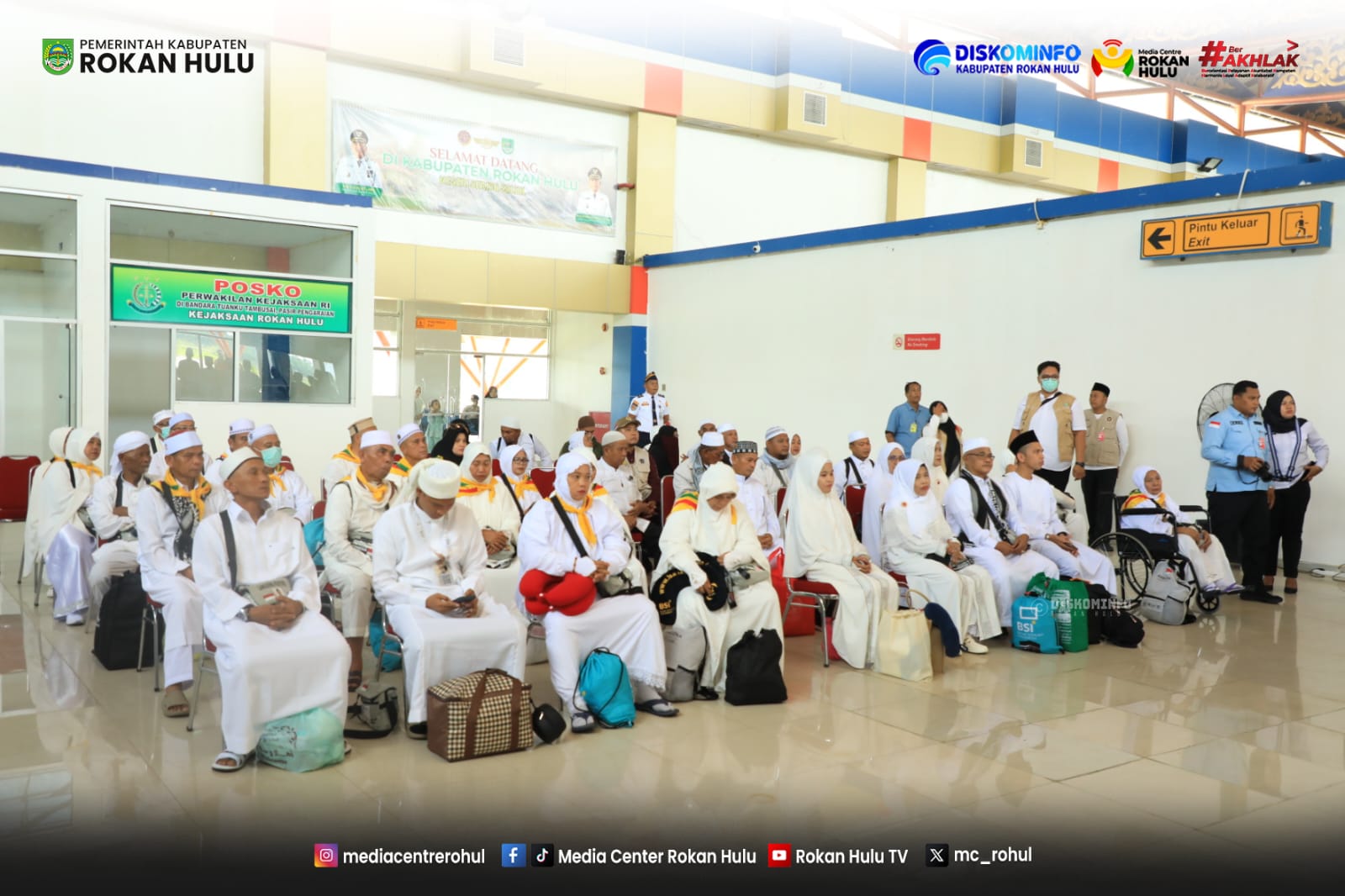 Pemerintah Kabupaten Rokan Hulu Sambut Hangat Kepulangan Jamaah Haji Tahun 2026
