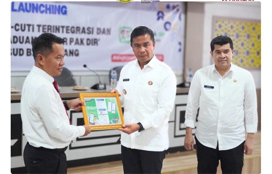 RSUD Bangkinang Perkuat Transformasi Digital, Luncurkan Aplikasi E-Cuti Terintegrasi dan E-Pengaduan 