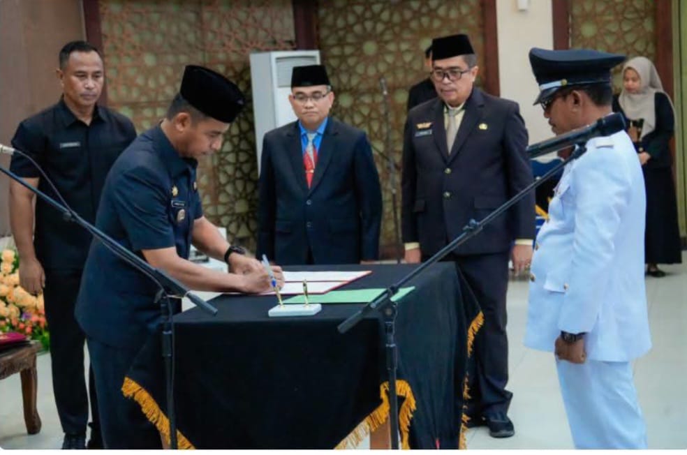 Kadis PMD Kampar Febrinaldi : 22 Pj Kades Dilantik, Pilkades Serentak Ditargetkan Digelar 2027