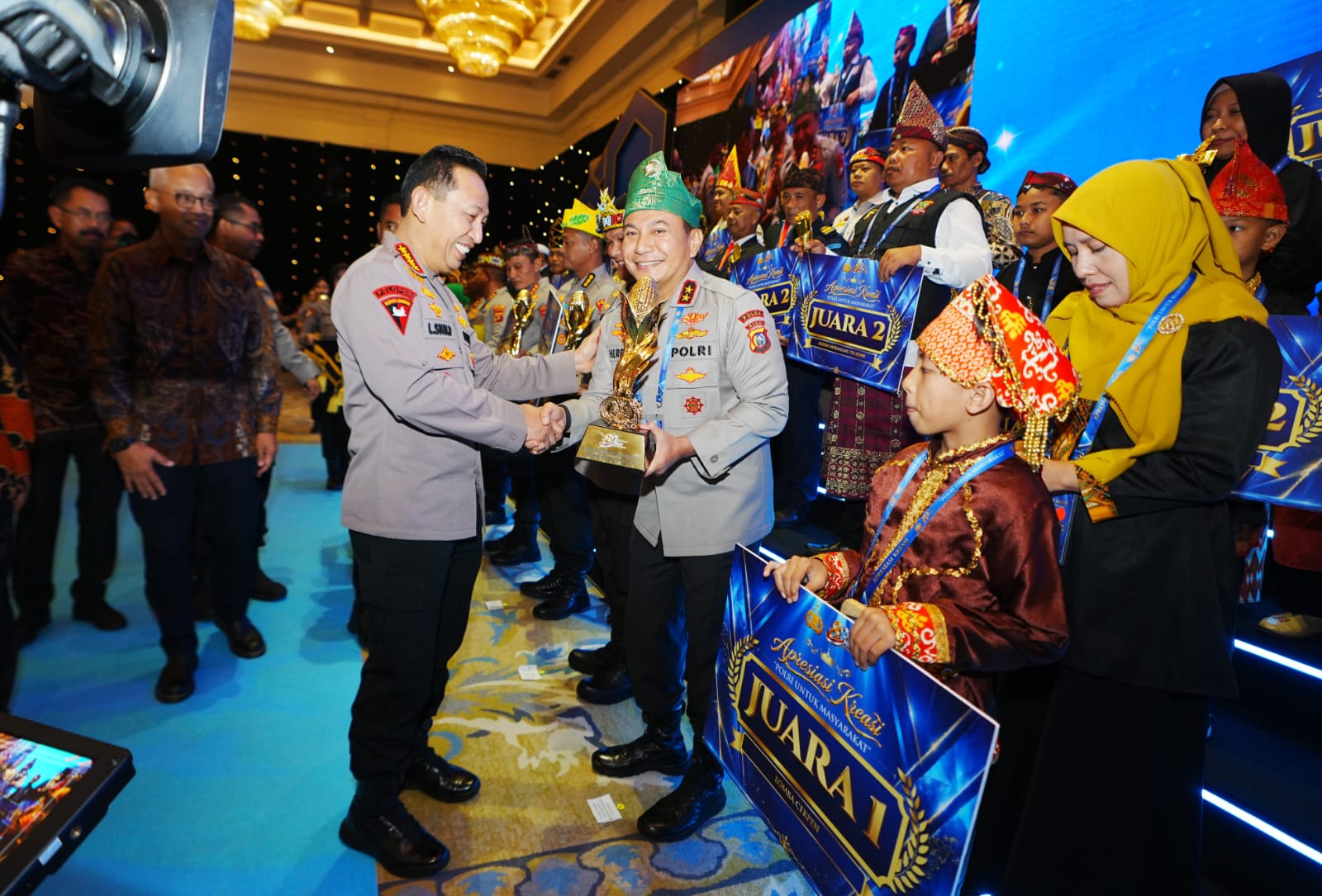 Unggul di Enam Kategori, Polda Riau Juara Umum Ketahanan Pangan Polri