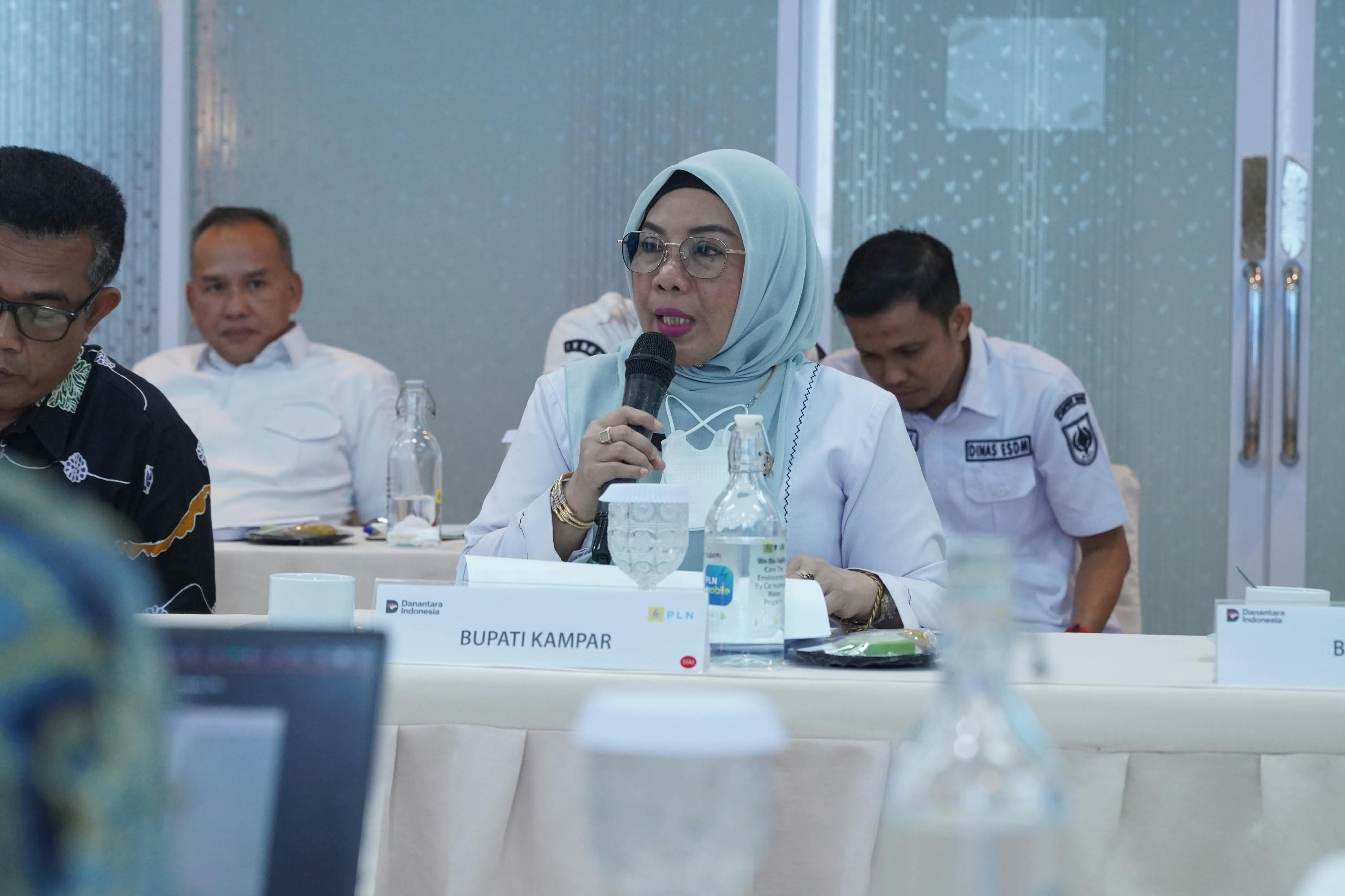 Pemkab Kampar Usulkan 555 Titik Listrik Baru, Wabup Misharti Dorong Percepatan Lisdes