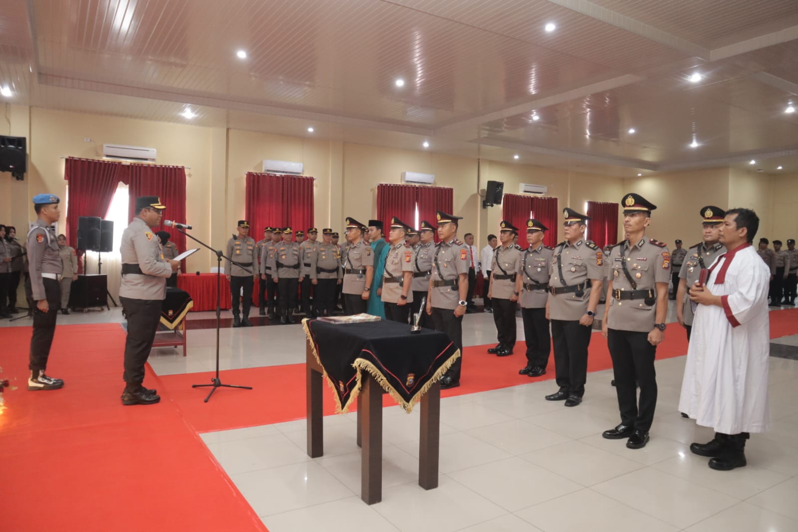 Kapolsek Bangkinang Kota Resmi Berganti, Ipda Johanes Bakti Panjaitan Jabat Kapolsek Baru
