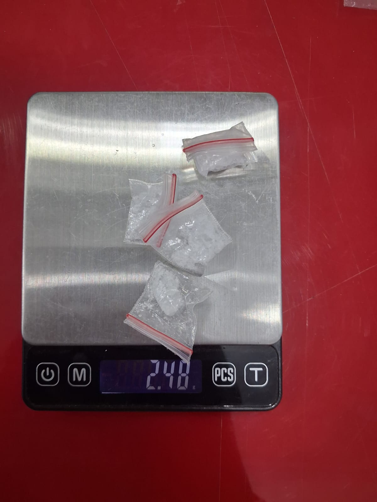 Polsek Rambah Gagalkan Transaksi 2,48 Gram Sabu, Seorang Tersangka Diamankan