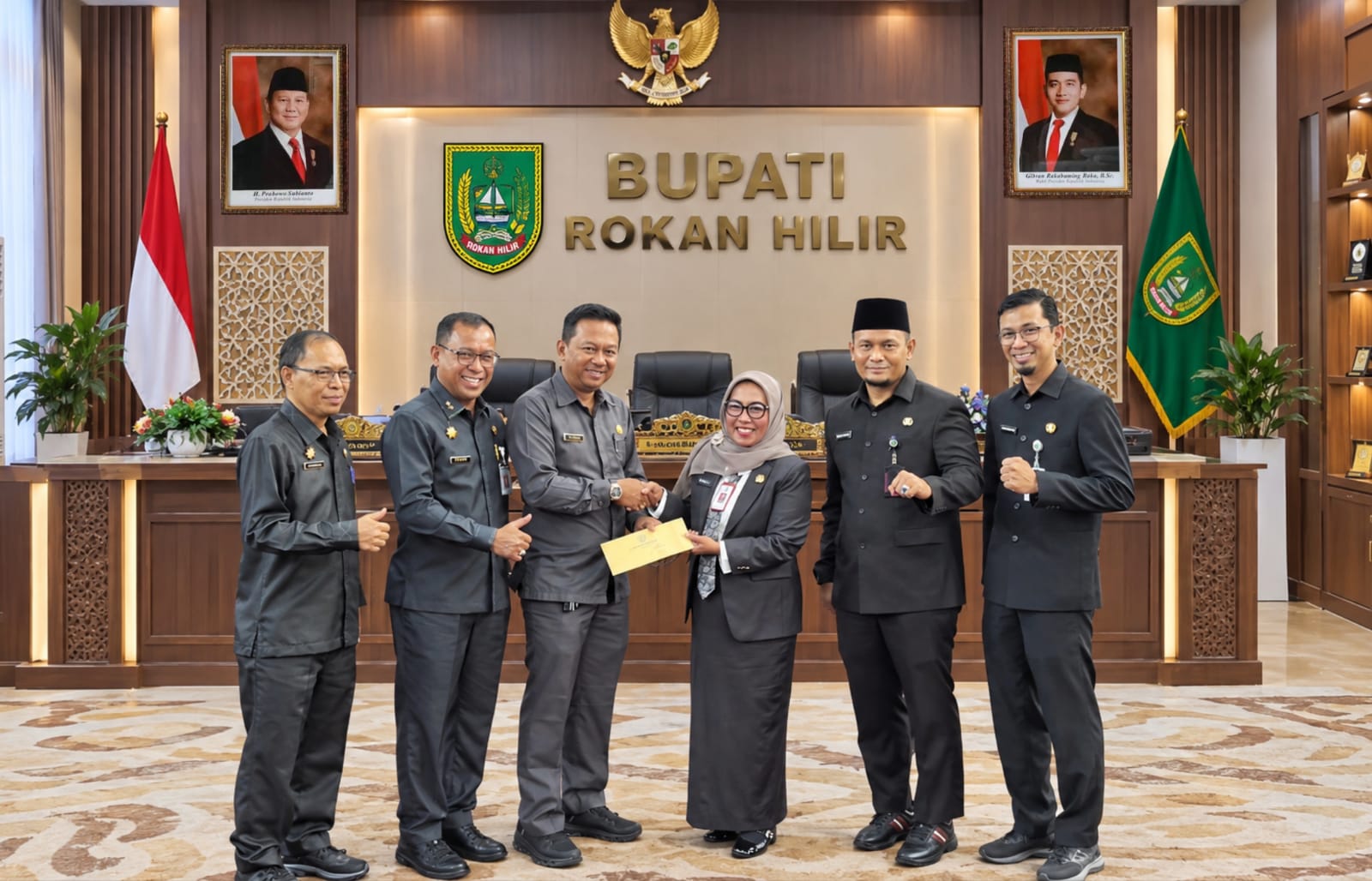 Tiga Plt Kepala Dinas Rohil Ditunjuk, Diminta Segera Pacu Kinerja dan Pelayanan Publik