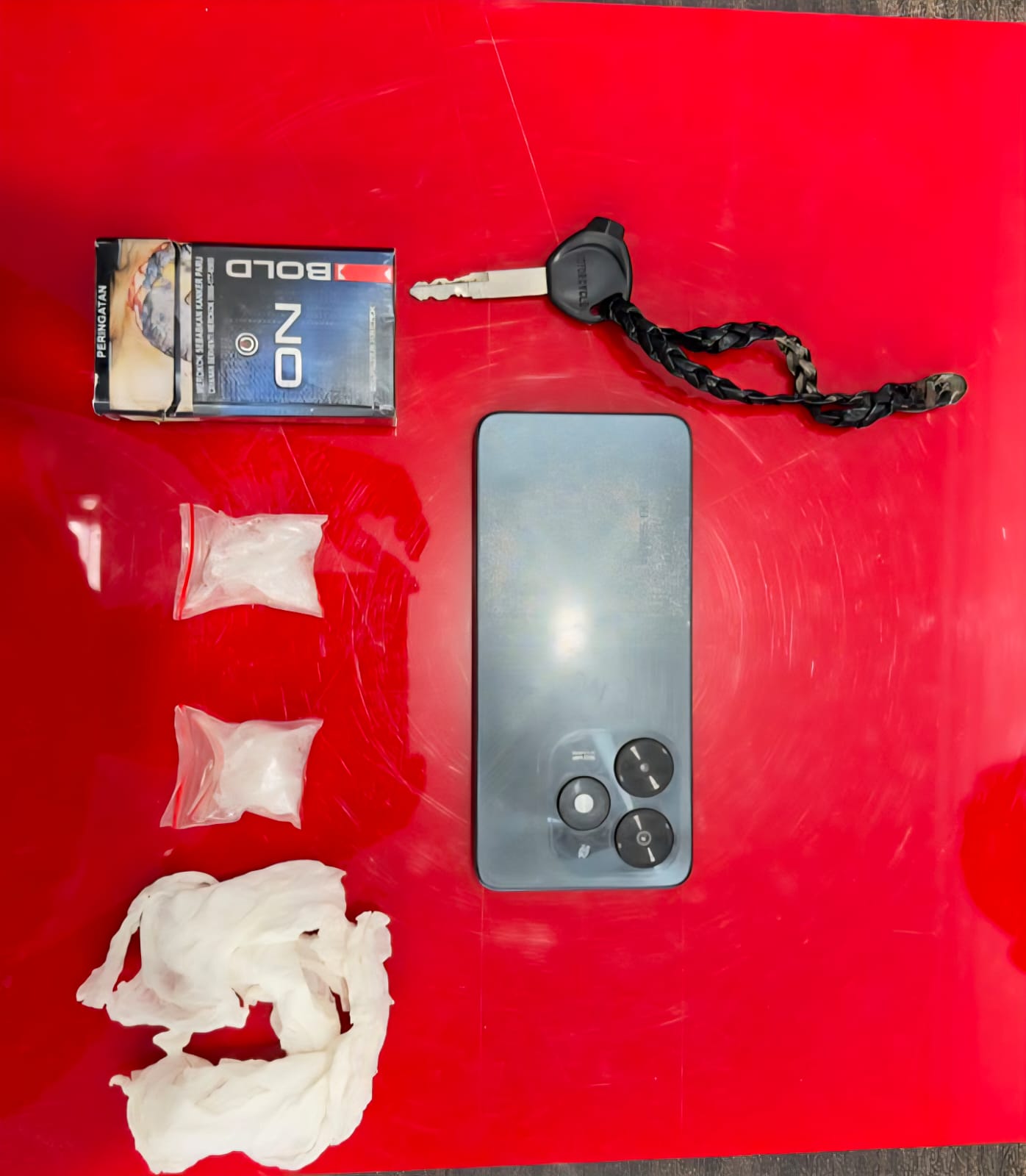Satresnarkoba Polres Rohul Tangkap Kurir Sabu di Batang Kumu, Sita 9,83 Gram