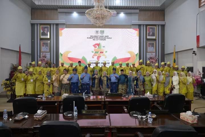 HUT ke-27 Rohul, DPRD Gelar Paripurna, Sinergi Diharapkan Berbuah Pembangunan Nyata