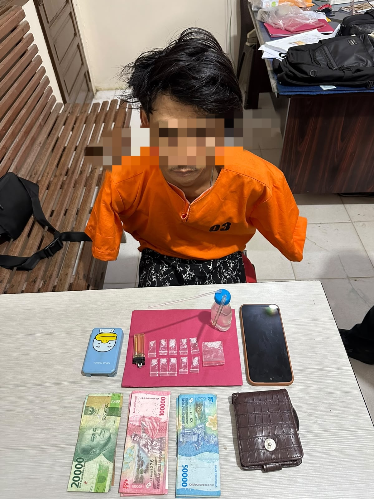 Tantangan Ketua PW IWO Riau Mulai Terjawab! Polsek Reteh Sikat Terduga Pengedar Sabu di Pulau Kijang