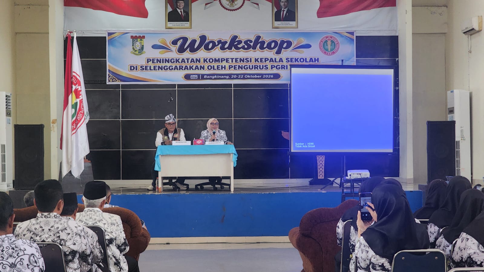 PGRI Kampar Latih 300 Kepala Sekolah, Misharti Dorong Semua Sekolah Punya Keunggulan