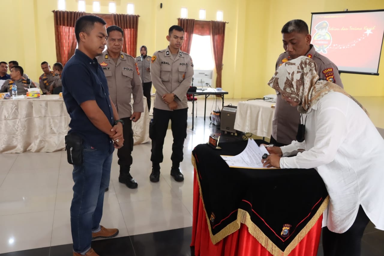 Polres Kampar Lakukan MoU dengan SPBU serta Penyedia Barang dan Jasa